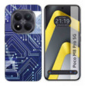 Funda Silicona para Xiaomi Poco M8 Pro 5G diseño Circuito Dibujos