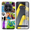 Funda Silicona para Xiaomi Poco M8 Pro 5G diseño Comic Dibujos