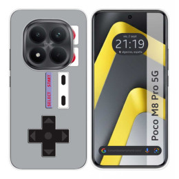 Funda Silicona para Xiaomi Poco M8 Pro 5G diseño Consola Dibujos