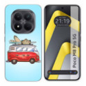 Funda Silicona para Xiaomi Poco M8 Pro 5G diseño Furgoneta Dibujos
