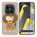 Funda Silicona para Xiaomi Poco M8 Pro 5G diseño Leon Dibujos