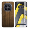 Funda Silicona para Xiaomi Poco M8 Pro 5G diseño Madera Dibujos