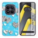 Funda Silicona para Xiaomi Poco M8 Pro 5G diseño Mariposas Dibujos