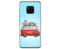 Funda Gel Tpu para Huawei Mate 20 Pro Diseño Furgoneta Dibujos
