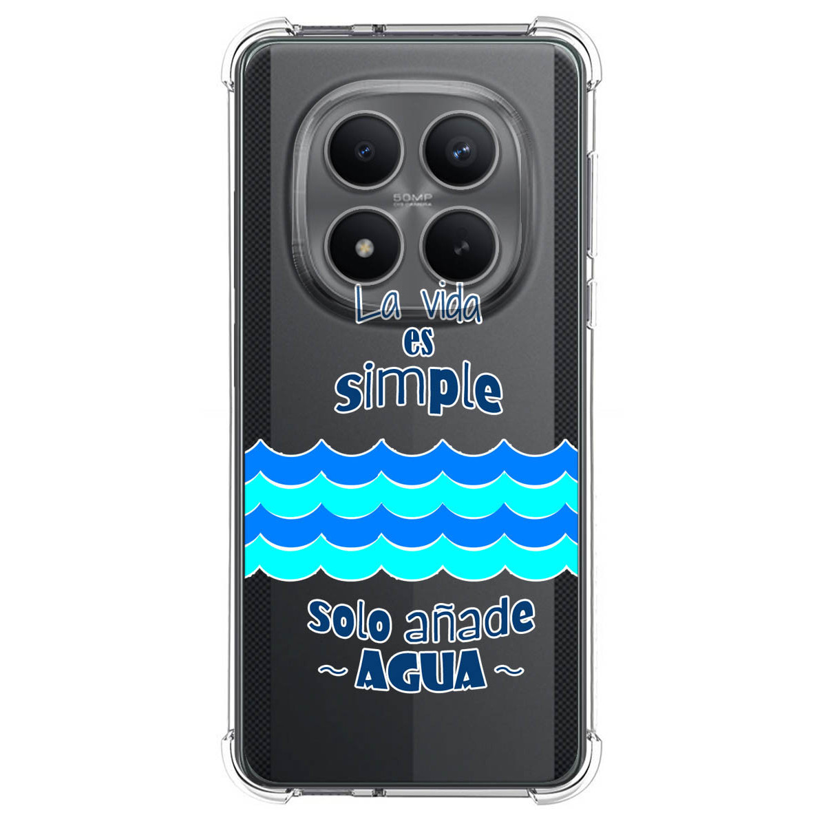 Funda Silicona Antigolpes para Xiaomi Poco M8 Pro 5G diseño Agua Dibujos