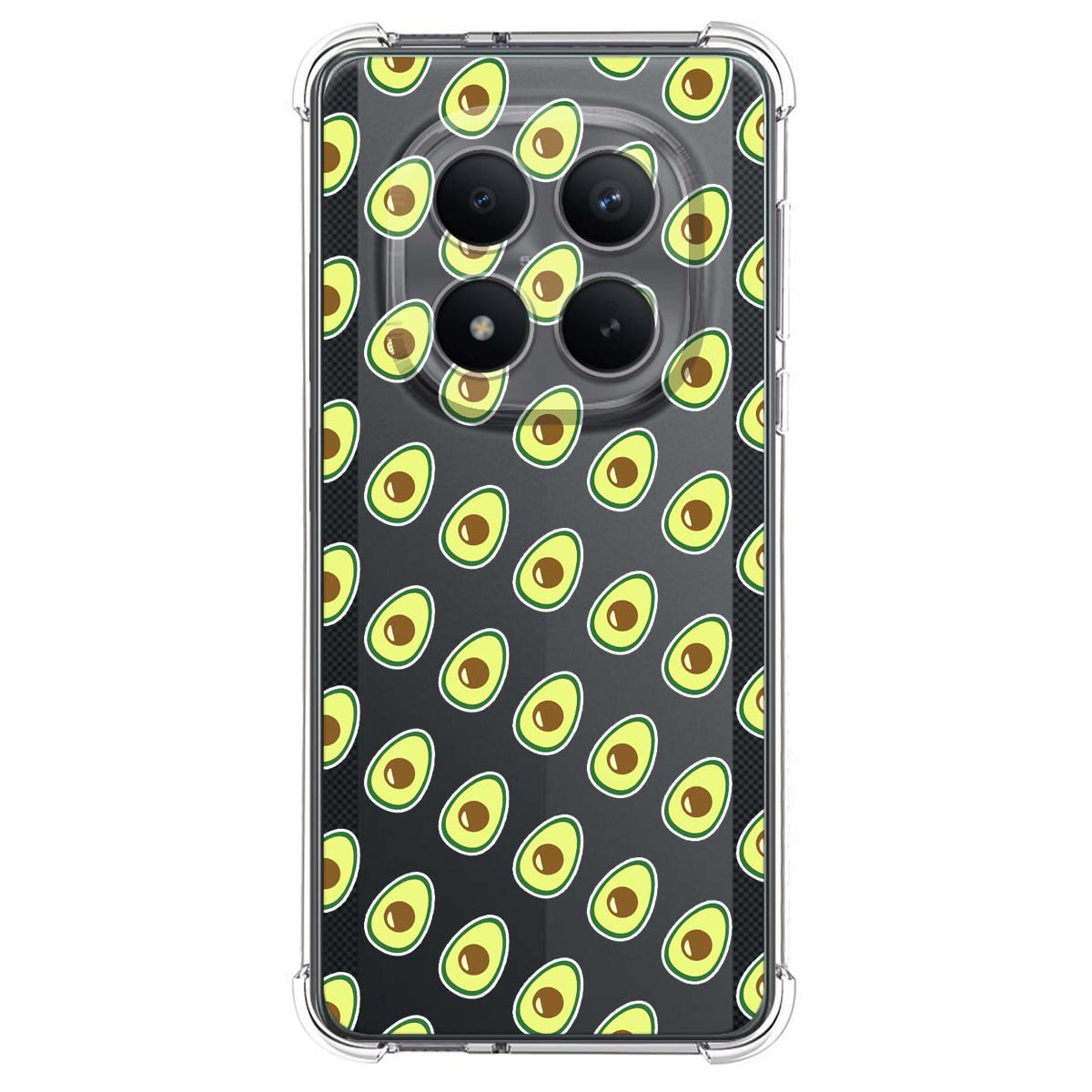 Funda Silicona Antigolpes para Xiaomi Poco M8 Pro 5G diseño Aguacate Dibujos