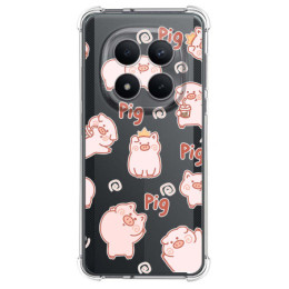 Funda Silicona Antigolpes para Xiaomi Poco M8 Pro 5G diseño Cerdos Dibujos