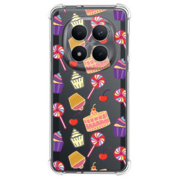 Funda Silicona Antigolpes para Xiaomi Poco M8 Pro 5G diseño Dulces 01 Dibujos
