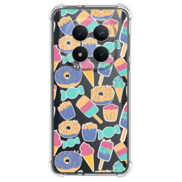 Funda Silicona Antigolpes para Xiaomi Poco M8 Pro 5G diseño Dulces 02 Dibujos