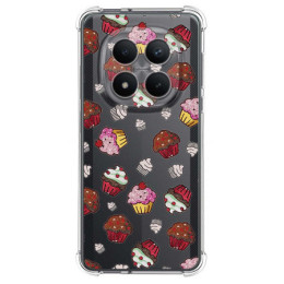 Funda Silicona Antigolpes para Xiaomi Poco M8 Pro 5G diseño Muffins Dibujos