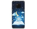 Funda Gel Tpu para Huawei Mate 20 Pro Diseño Libro Cuentos Dibujos