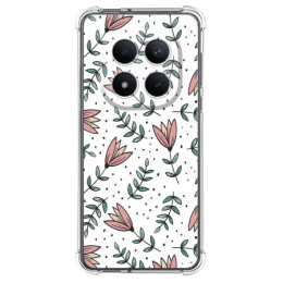 Funda Silicona Antigolpes para Xiaomi Poco M8 Pro 5G diseño Flores 01 Dibujos