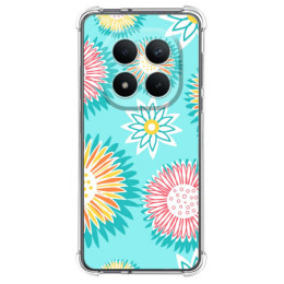 Funda Silicona Antigolpes para Xiaomi Poco M8 Pro 5G diseño Flores 05 Dibujos