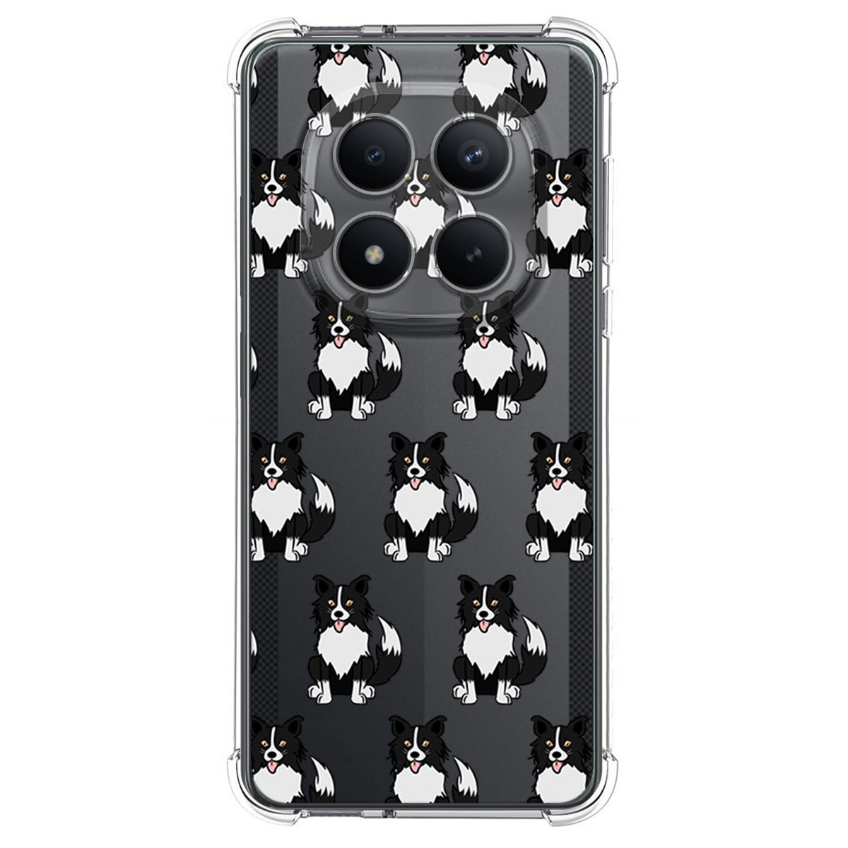 Funda Silicona Antigolpes para Xiaomi Poco M8 Pro 5G diseño Perros 07 Dibujos