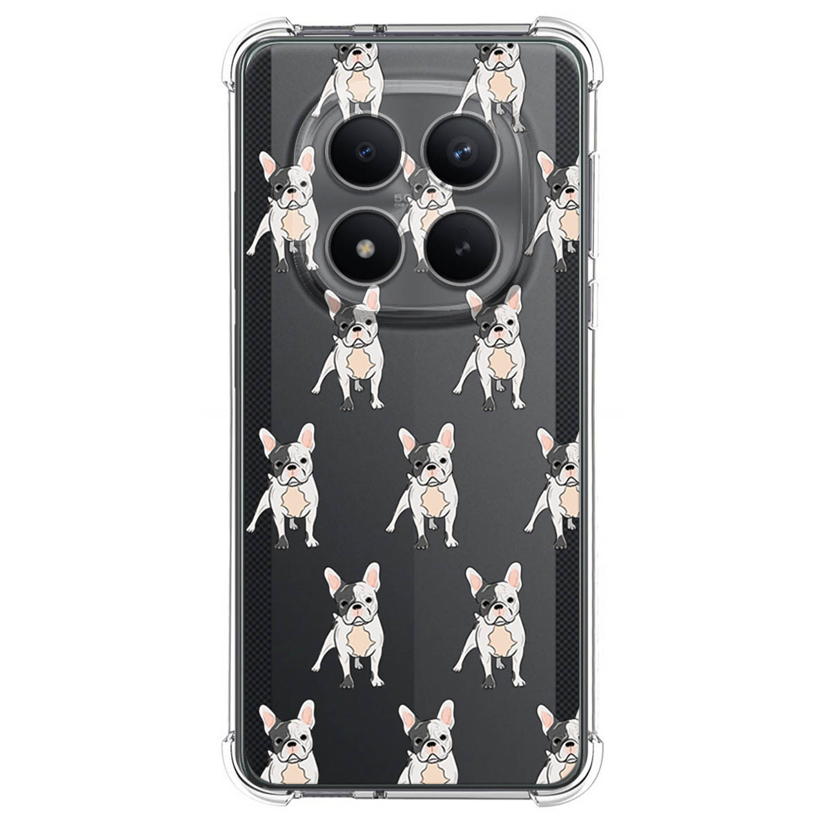 Funda Silicona Antigolpes para Xiaomi Poco M8 Pro 5G diseño Perros 12 Dibujos