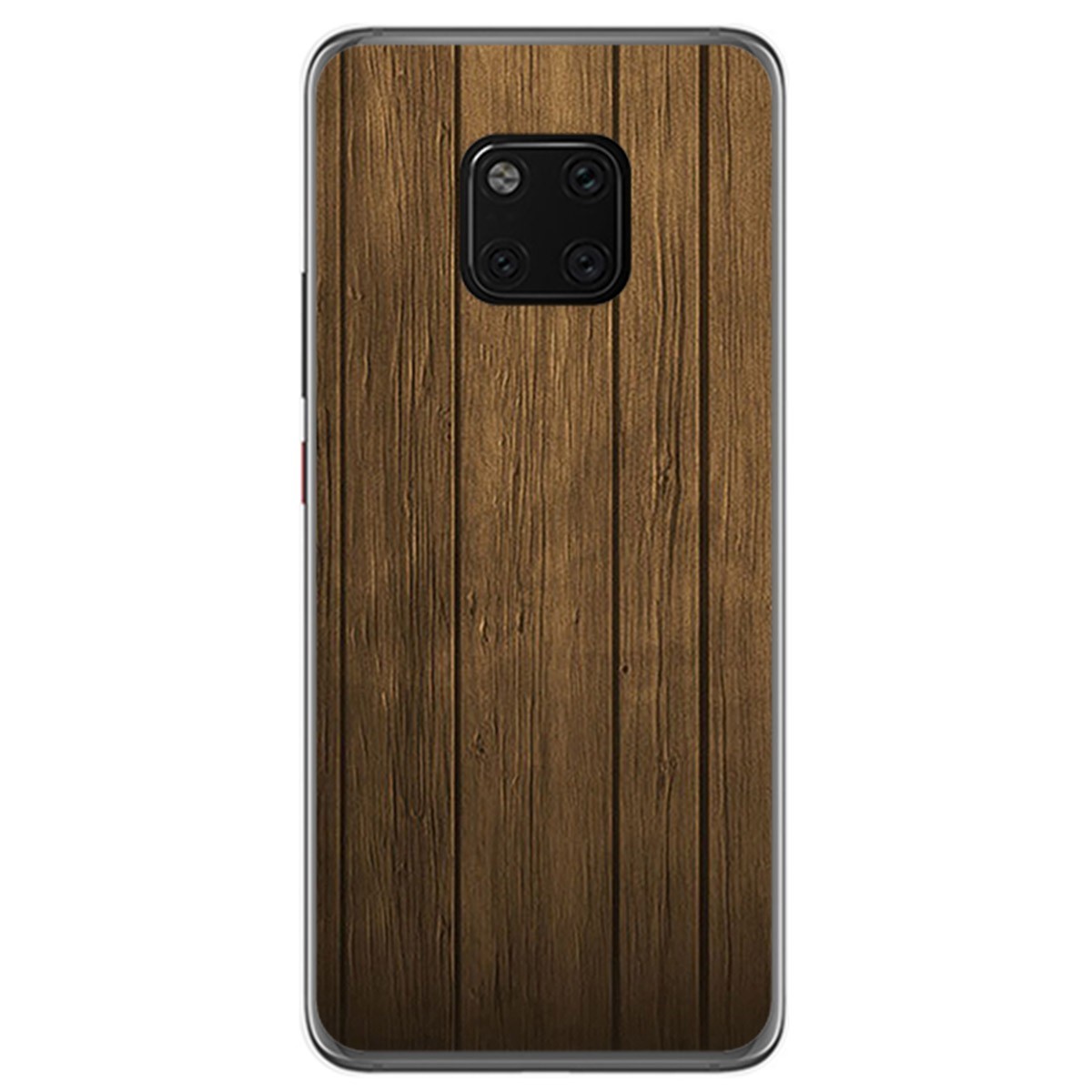 Funda Gel Tpu para Huawei Mate 20 Pro Diseño Madera Dibujos