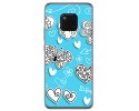 Funda Gel Tpu para Huawei Mate 20 Pro Diseño Mariposas Dibujos