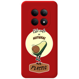 Funda Silicona Líquida Roja para Xiaomi Poco M8 Pro 5G diseño Culo Natural Dibujos