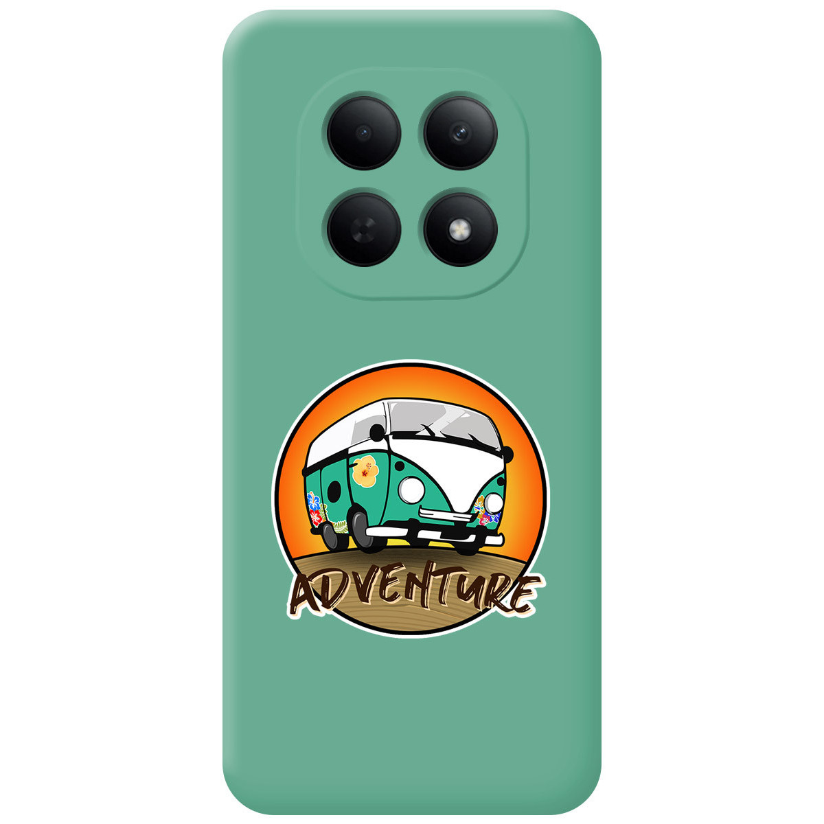 Funda Silicona Líquida Verde para Xiaomi Poco M8 Pro 5G diseño Adventure Dibujos