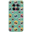 Funda Silicona Líquida Verde para Xiaomi Poco M8 Pro 5G diseño Catrina Dibujos