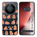 Funda Silicona Transparente para Huawei Honor Magic 8 Lite 5G diseño Capibara 01 Dibujos