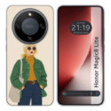 Funda Silicona para Huawei Honor Magic 8 Lite 5G diseño Mujer 03 Dibujos