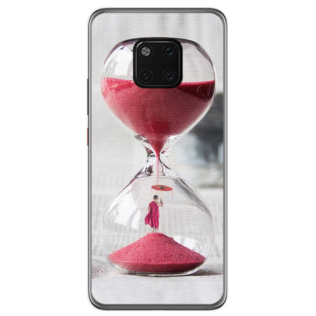 Funda Gel Tpu para Huawei Mate 20 Pro Diseño Reloj Dibujos
