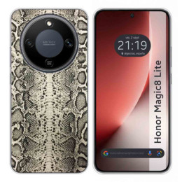 Funda Silicona para Huawei Honor Magic 8 Lite 5G diseño Animal 01 Dibujos