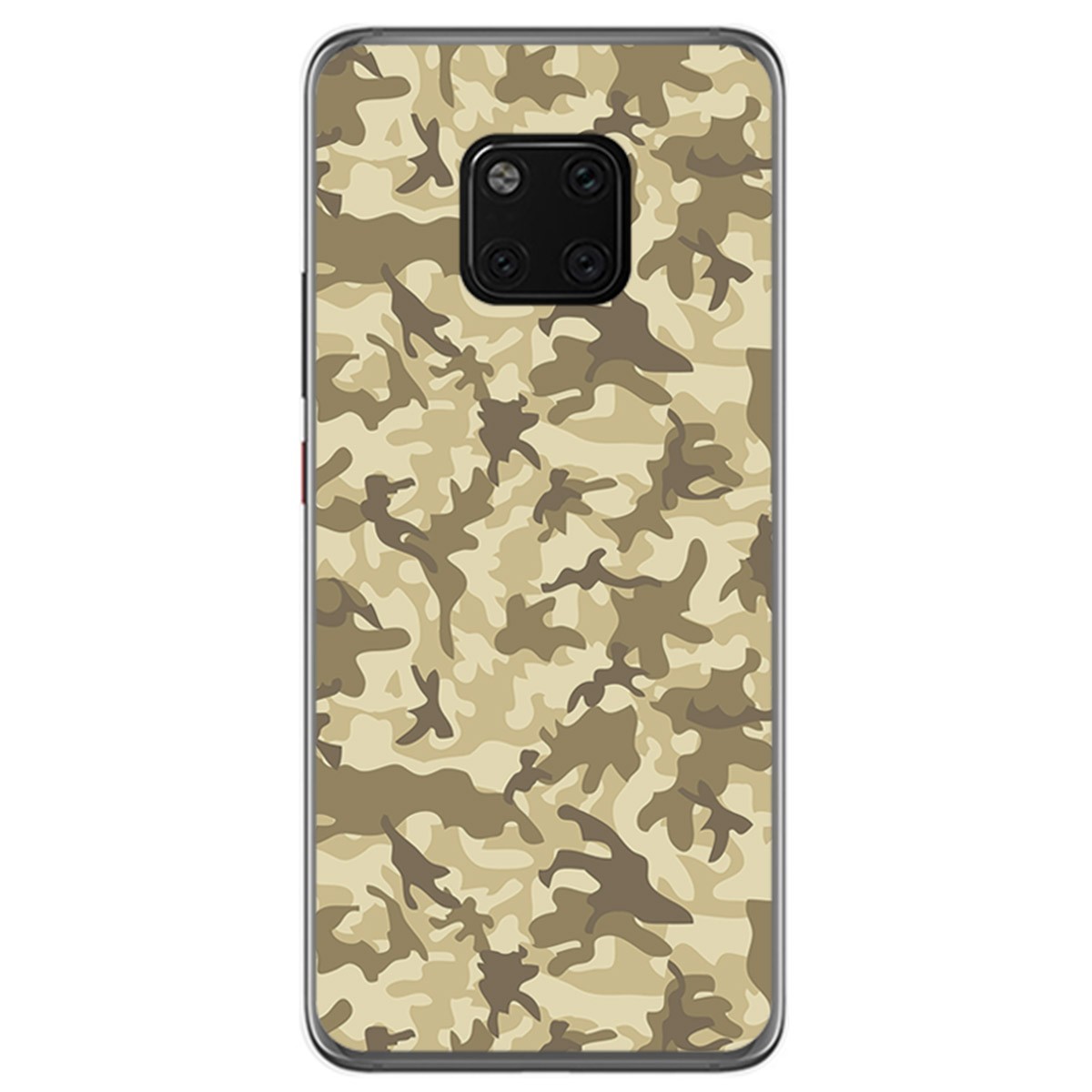 Funda Gel Tpu para Huawei Mate 20 Pro Diseño Sand Camuflaje Dibujos