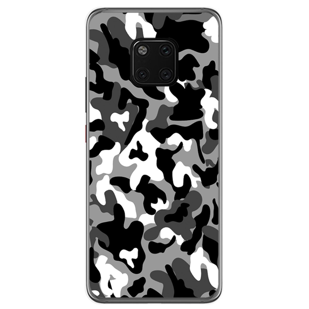 Funda Gel Tpu para Huawei Mate 20 Pro Diseño Snow Camuflaje Dibujos