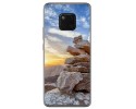 Funda Gel Tpu para Huawei Mate 20 Pro Diseño Sunset Dibujos