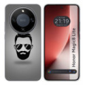 Funda Silicona para Huawei Honor Magic 8 Lite 5G diseño Barba Dibujos