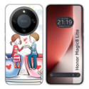 Funda Silicona para Huawei Honor Magic 8 Lite 5G diseño Café Dibujos