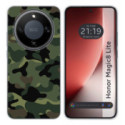 Funda Silicona para Huawei Honor Magic 8 Lite 5G diseño Camuflaje Dibujos