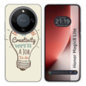 Funda Silicona para Huawei Honor Magic 8 Lite 5G diseño Creativity Dibujos