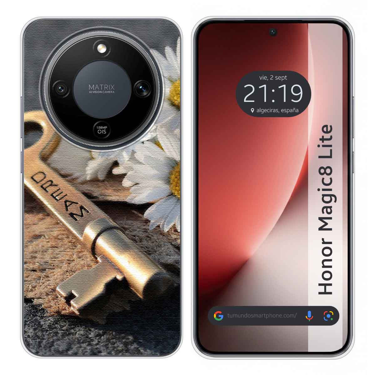 Funda Silicona para Huawei Honor Magic 8 Lite 5G diseño Dream Dibujos