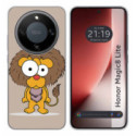 Funda Silicona para Huawei Honor Magic 8 Lite 5G diseño Leon Dibujos
