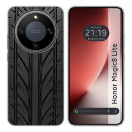Funda Silicona para Huawei Honor Magic 8 Lite 5G diseño Neumatico Dibujos