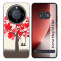 Funda Silicona para Huawei Honor Magic 8 Lite 5G diseño Pajaritos Dibujos