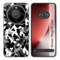 Funda Silicona para Huawei Honor Magic 8 Lite 5G diseño Snow Camuflaje Dibujos