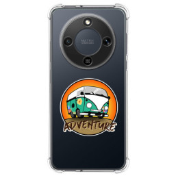 Funda Silicona Antigolpes para Huawei Honor Magic 8 Lite 5G diseño Adventure Dibujos