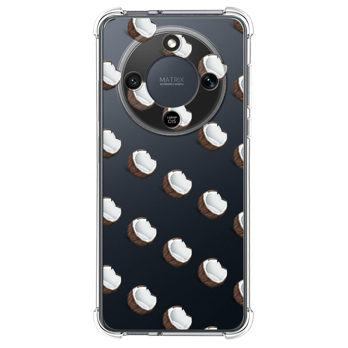 Funda Silicona Antigolpes para Huawei Honor Magic 8 Lite 5G diseño Cocos Dibujos