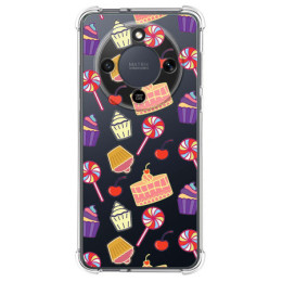 Funda Silicona Antigolpes para Huawei Honor Magic 8 Lite 5G diseño Dulces 01 Dibujos