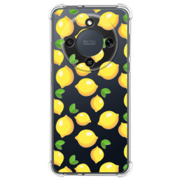 Funda Silicona Antigolpes para Huawei Honor Magic 8 Lite 5G diseño Limones Dibujos