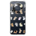 Funda Silicona Antigolpes para Huawei Honor Magic 8 Lite 5G diseño Perros Dibujos