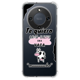 Funda Silicona Antigolpes para Huawei Honor Magic 8 Lite 5G diseño Vaca Dibujos