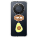 Funda Silicona Antigolpes para Huawei Honor Magic 8 Lite 5G diseño Vegan Life Dibujos