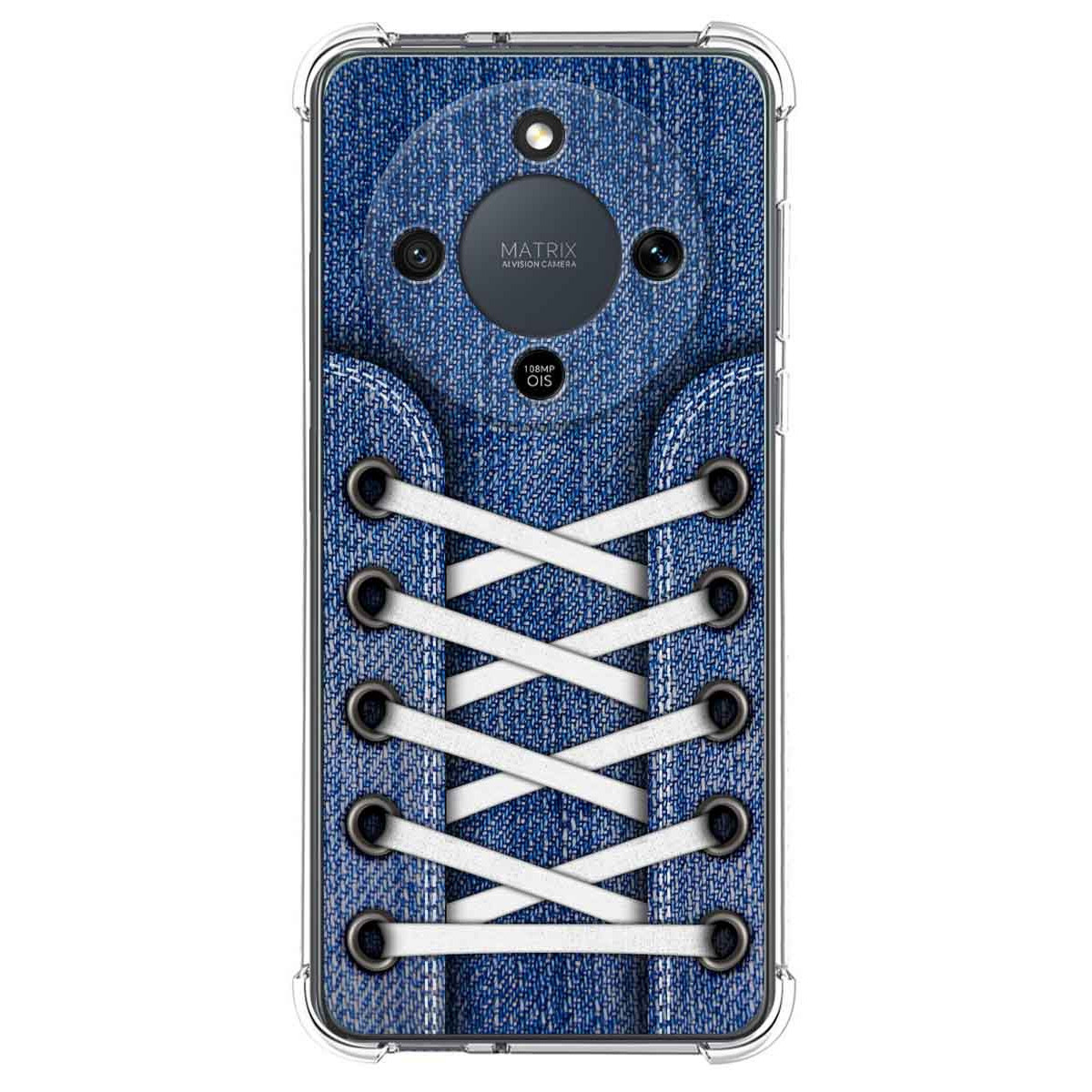 Funda Silicona Antigolpes para Huawei Honor Magic 8 Lite 5G diseño Zapatillas 01 Dibujos