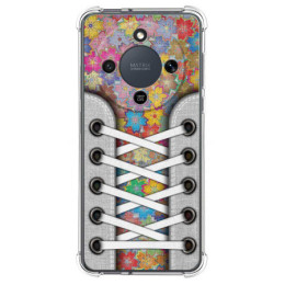 Funda Silicona Antigolpes para Huawei Honor Magic 8 Lite 5G diseño Zapatillas 05 Dibujos