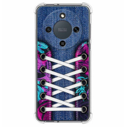 Funda Silicona Antigolpes para Huawei Honor Magic 8 Lite 5G diseño Zapatillas 06 Dibujos